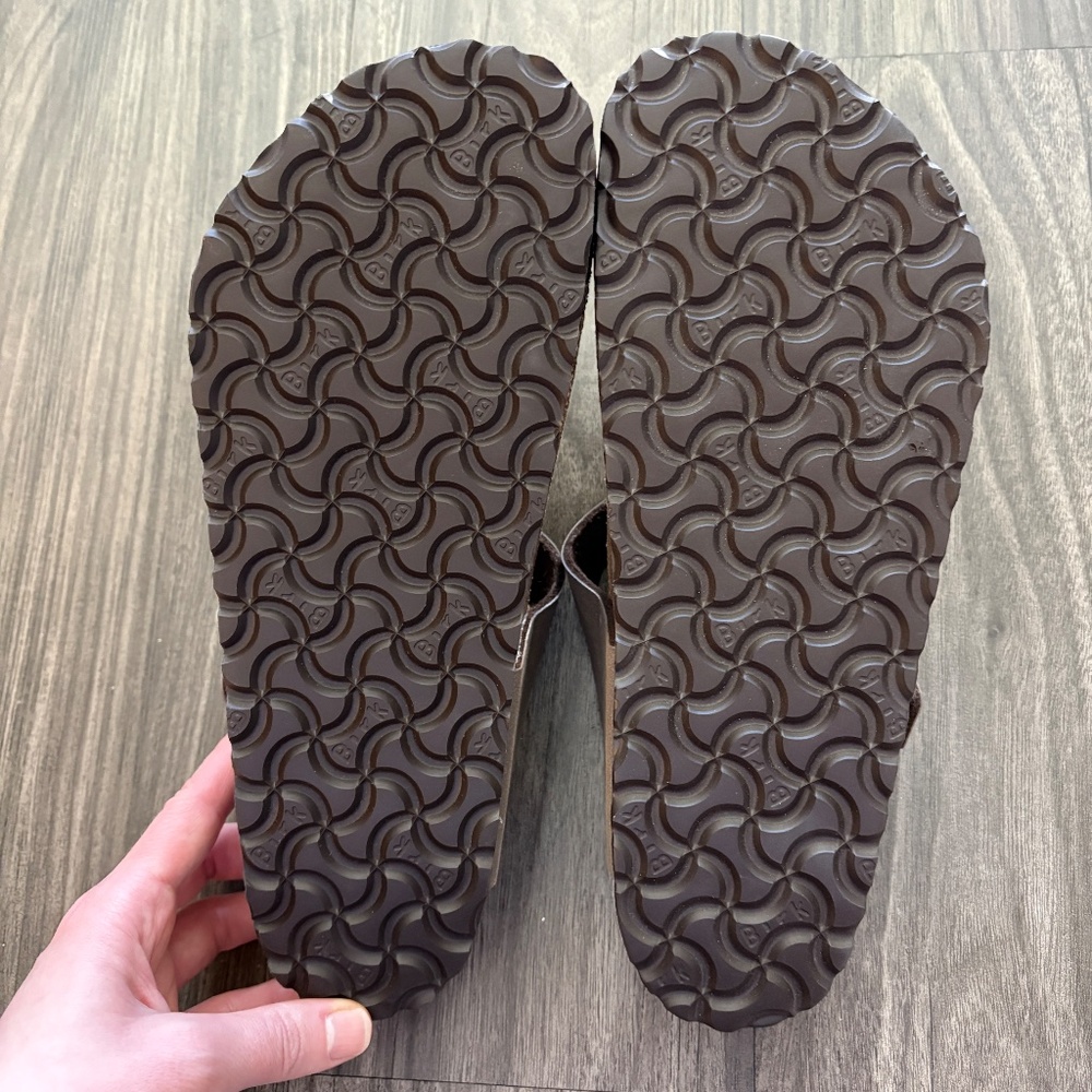 Birkenstock Womens Gizeh Classic Thong Sandal Brown NWOT Size 8 - Picture 4 of 6